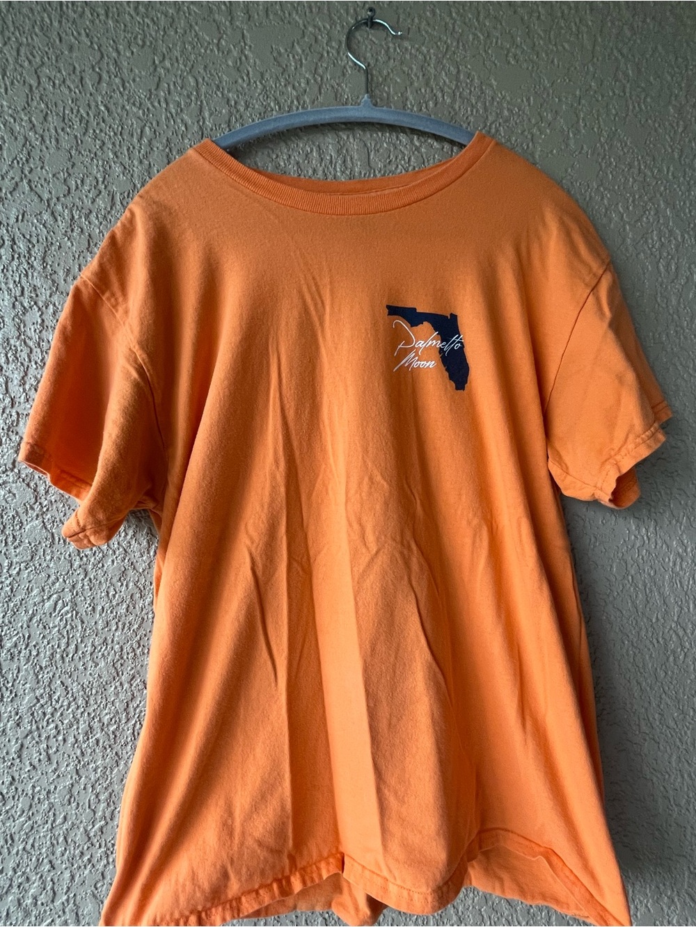 Palmetto Moon Orange Graphic Short-Sleeve Men’s T-Shirt